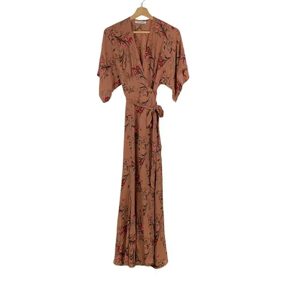 Reformation Winslow Cecile Maxi Kimono Dress XS